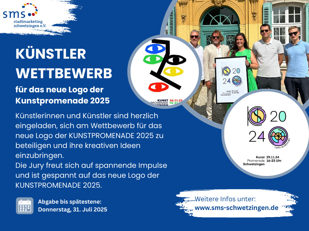 Künstler-Wettbewerb für das neue Logo der Kunstpromenade 2025